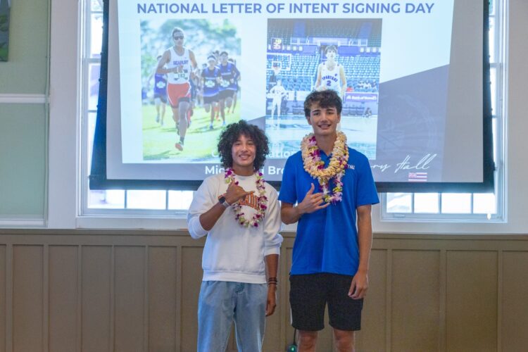 Seabury Hall stars Dorn, Brighton sign national letters of intent